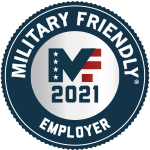 Military Friendly employer 2021