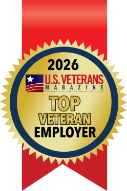 Military Friendly - Top 10 Company - 2025