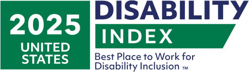 DEI 2025 Award - Best Place to Work for Disability Inclusion