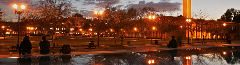 night image of dusk commons