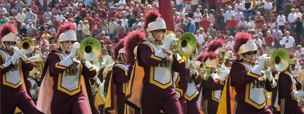 USC Marching Band.