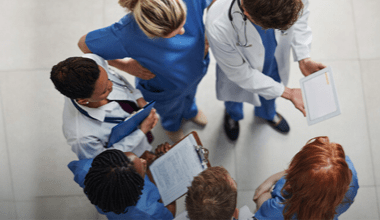 A Group of Doctors discussion