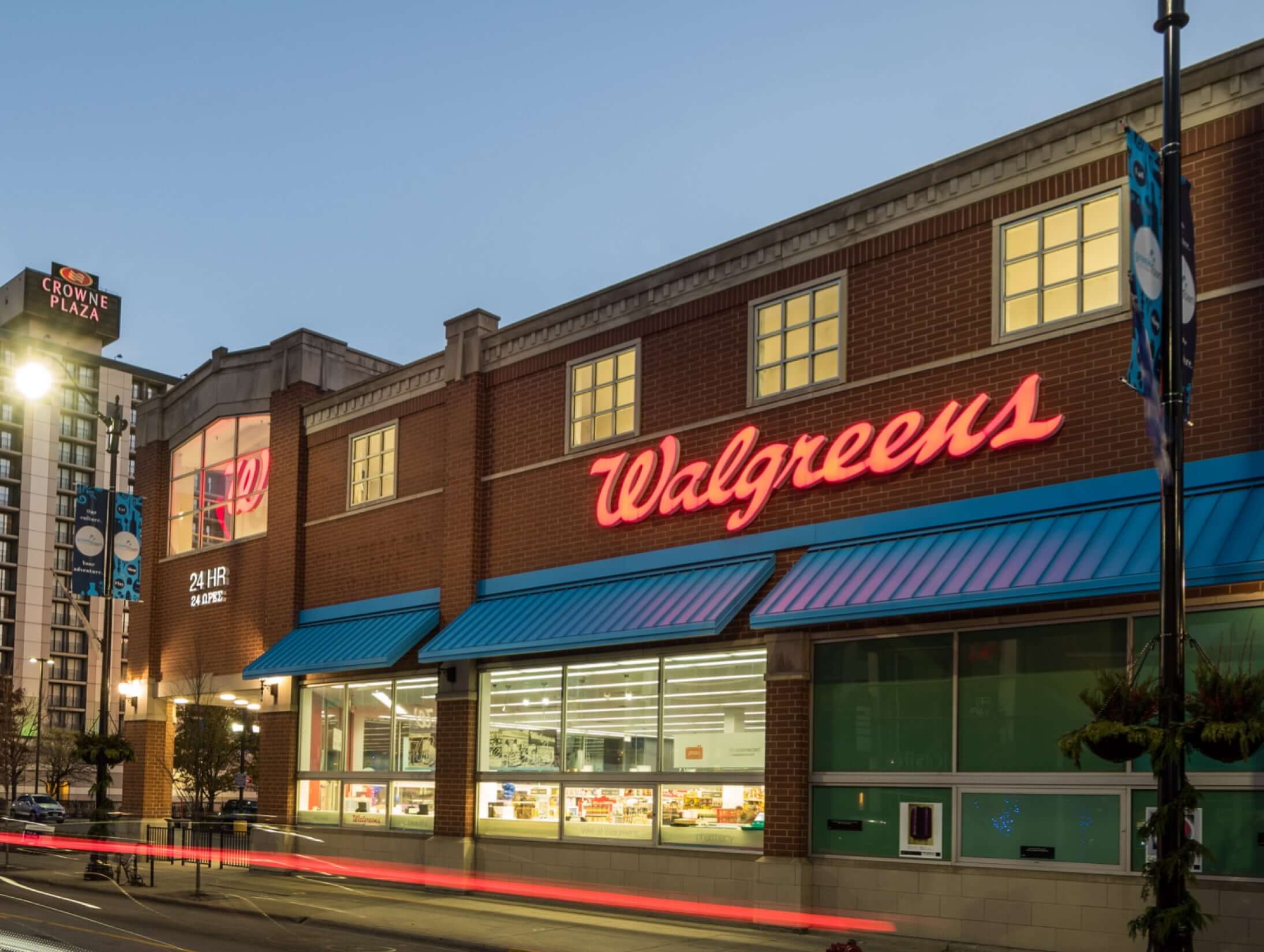Walgreens store's exterior