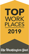 2019 Top Places to Work Award from The Washington Post