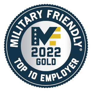 Military Friendly Top 10 Employer - 2020