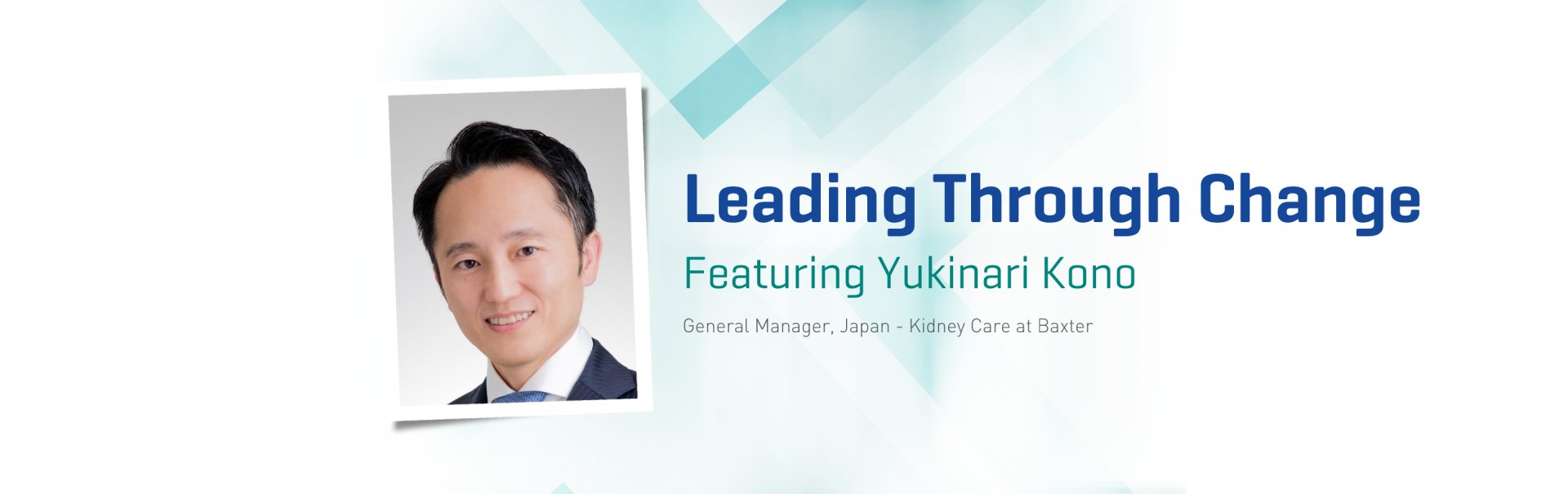 Headshot of Yukinari - Leading Through Change