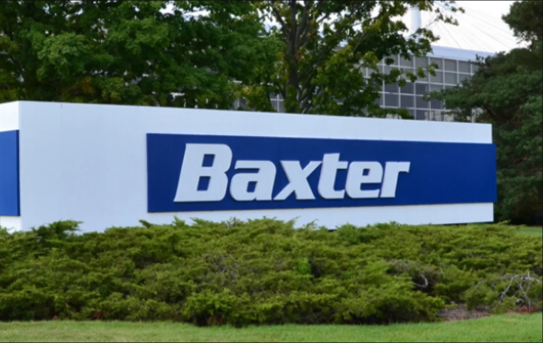 Baxter facility sign