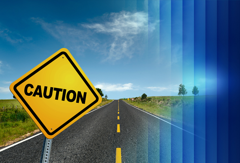 Caution sign