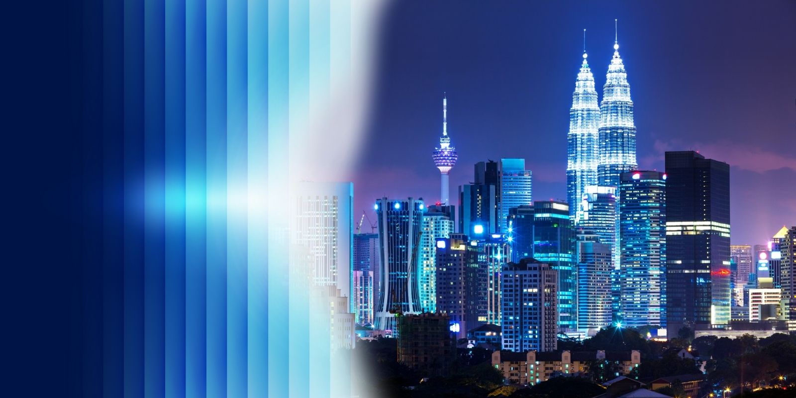 Office mural with employee photos