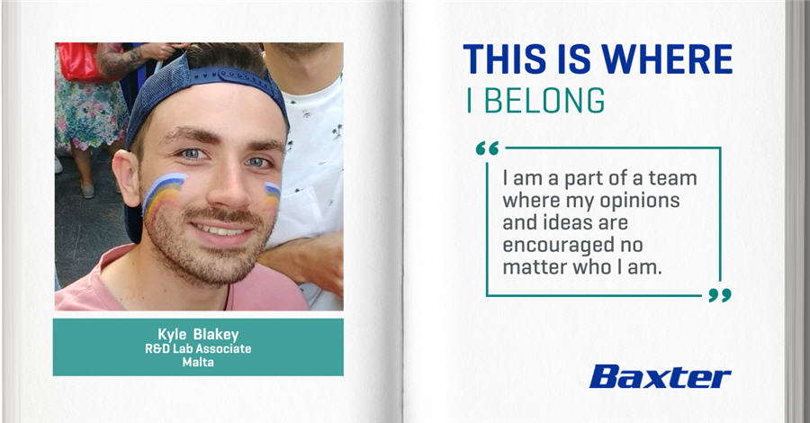 Kyle Blakey, R&D Lab Associate, Malta - THIS IS WHERE I BELONG - I am a part of a team where my opinions and ideas are encouraged no matter who I am.