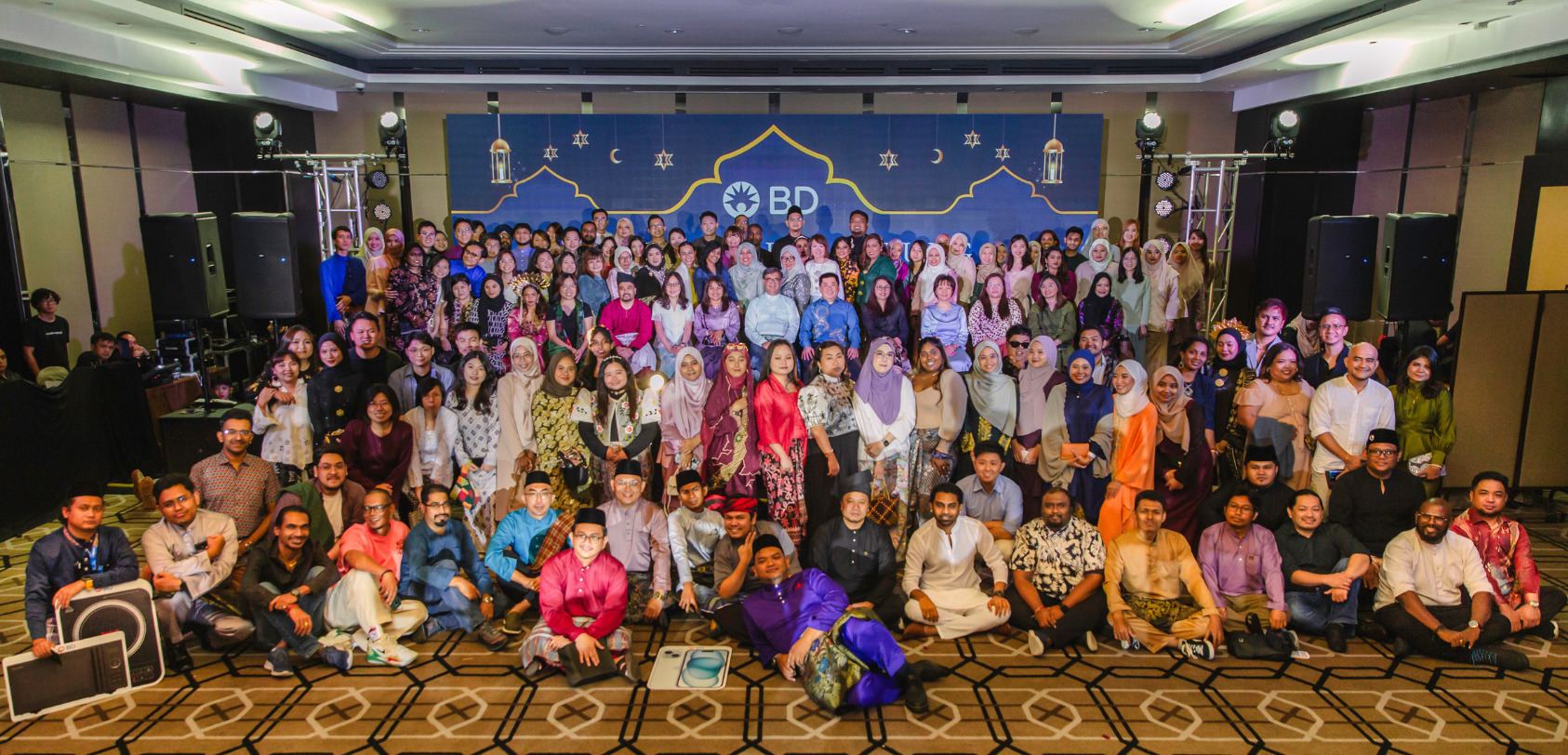 BD associates gathered at a cultural celebration event in Malaysia.