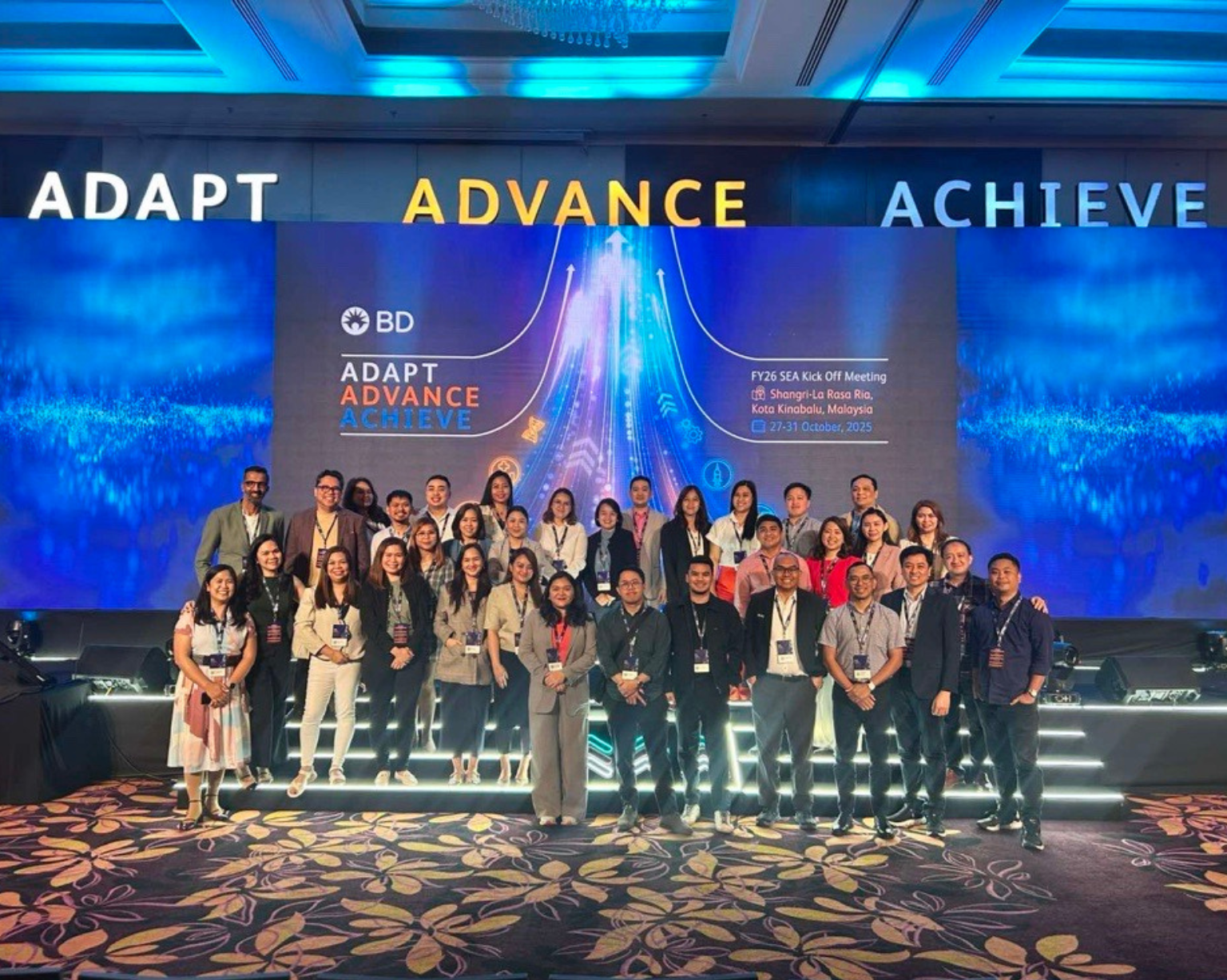 BD associates gathered at a Southeast Asia regional kick-off meeting in Malaysia.
