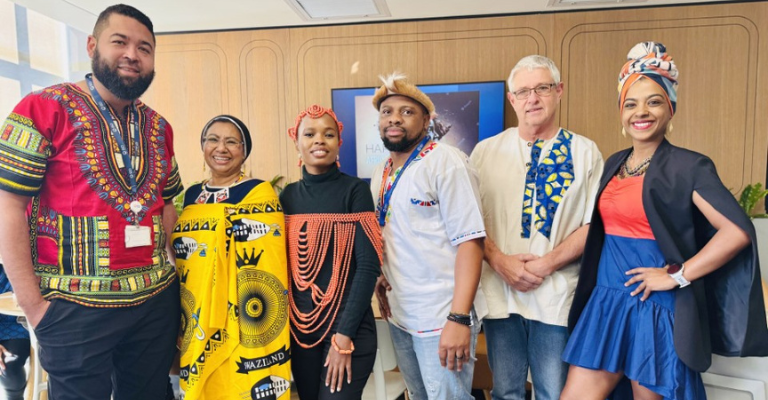 Group of BD associates from South Africa smiling at the camera