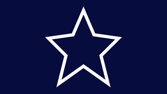 &Iacute;cone de estrela de cinco pontas em tra&ccedil;o branco sobre fundo azul-escuro, representando reconhecimento ou excel&ecirc;ncia.