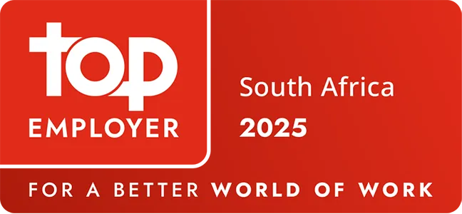 Top Employer - South Africa 2025 - For a better world of work