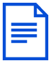 Blue paper icon