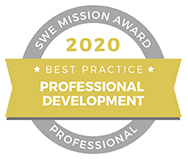 The SWE mission award of 2020 for best practice in professional development