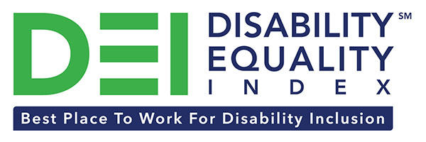 One of the Disability Equality Index's Best places to work for disability inclusion