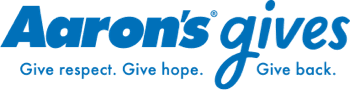 Logo of Aaron's gives