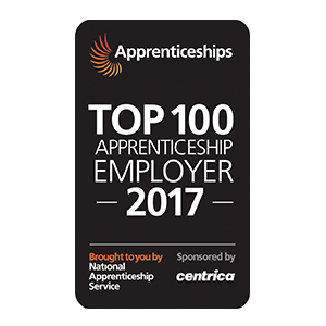 Top Apprenticeship Employer 2017