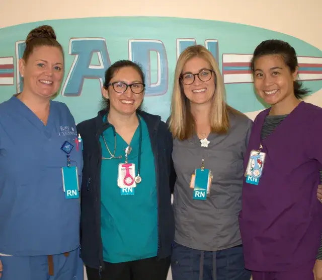 Nurses standing together