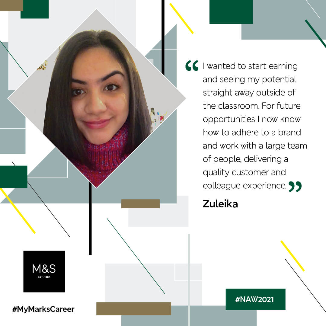 National Apprenticeship Week Zuleika