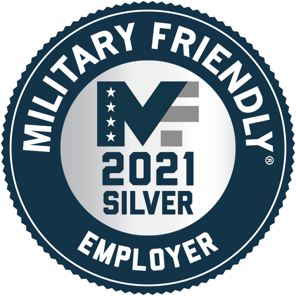 Capital One 2021 Military Friendly Award