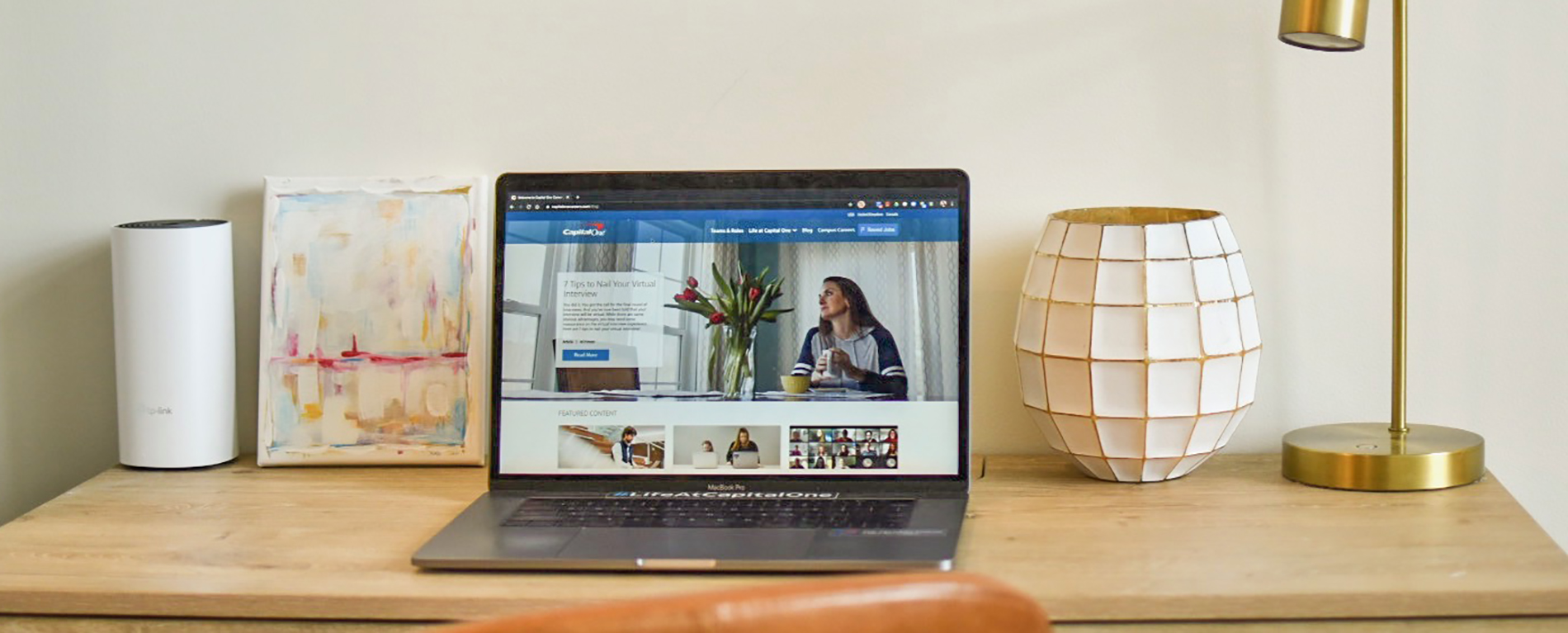 Capital One tips for maximizing your space while working from home 