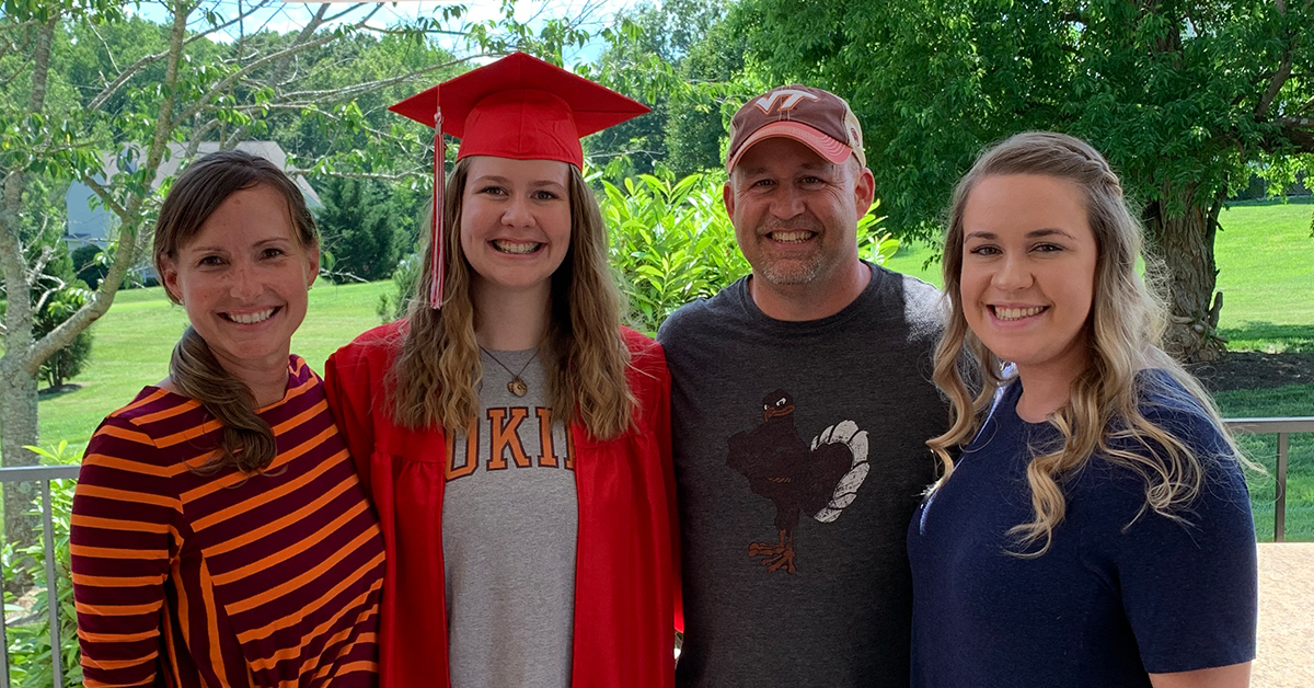 Chris, an Iraqi war vet and Tech leader at Capital One, celebrates his daughter