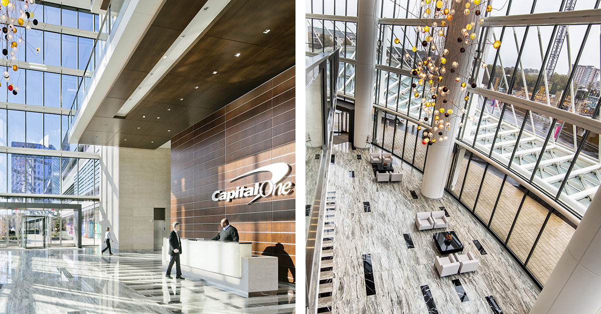 capital one mclean corporate office campus location