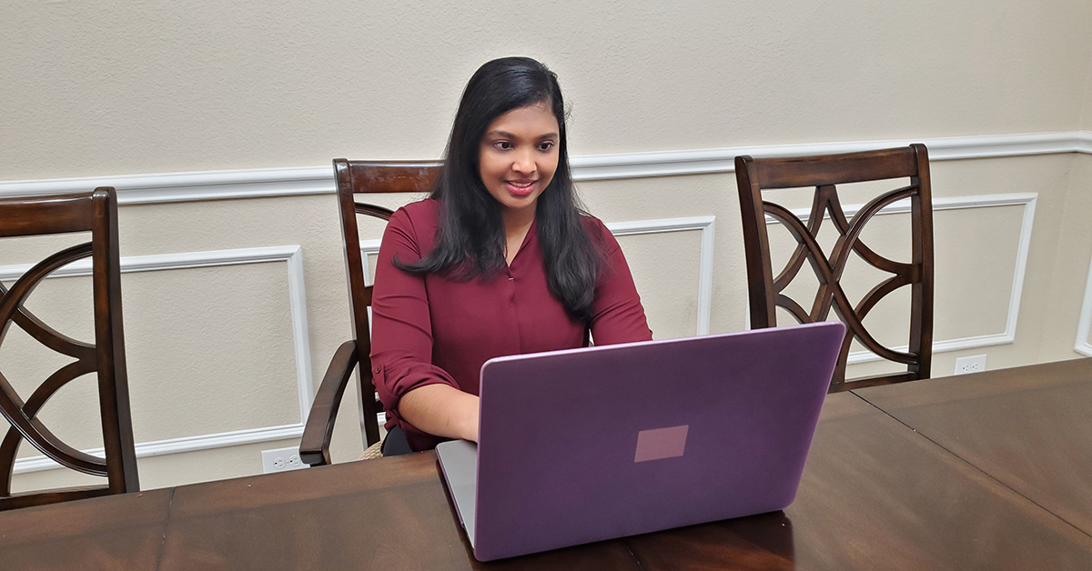 Usha, a Capital One Senior Data Engineer, uses advanced technology to solve real problems using automation