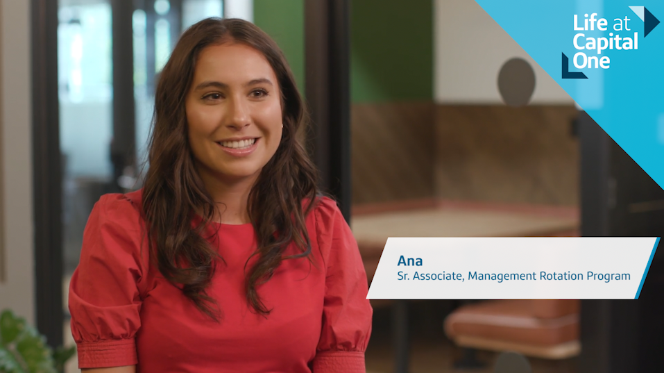 Video: Ana on Capital One's Students and Grads Program