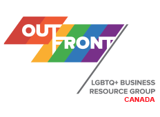 Out Front LGBTQ+ Business Resource Group Canada - logo