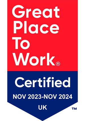 Great Place To Work. Certified: Nov 2023 - Nov 2024 UK