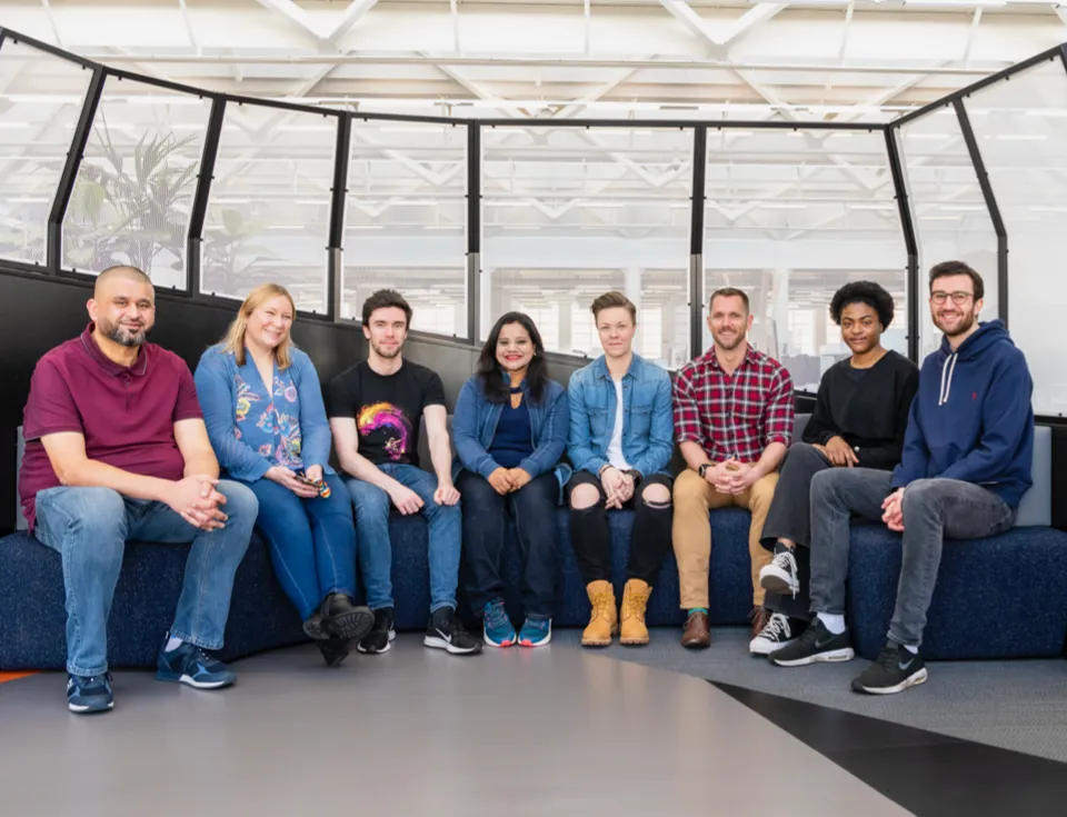 csr candidates sitting on a bench