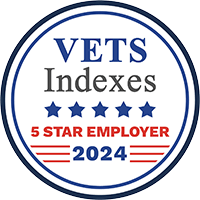 Vets Indexes. 5 star employer - 2024