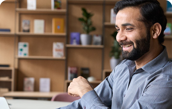 A man Laughing