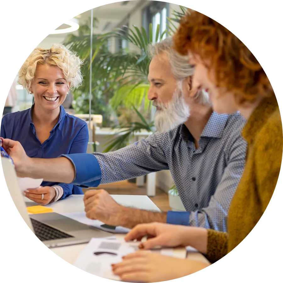 Business support employees