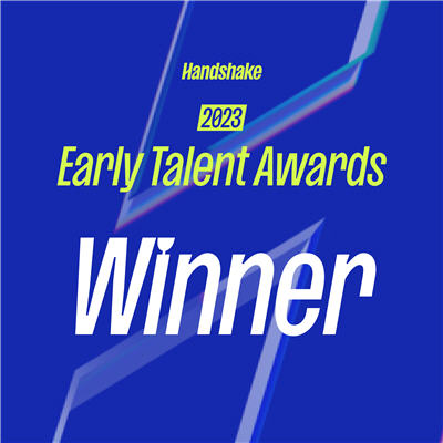 2023 Handshake Early Talent Awards Winner