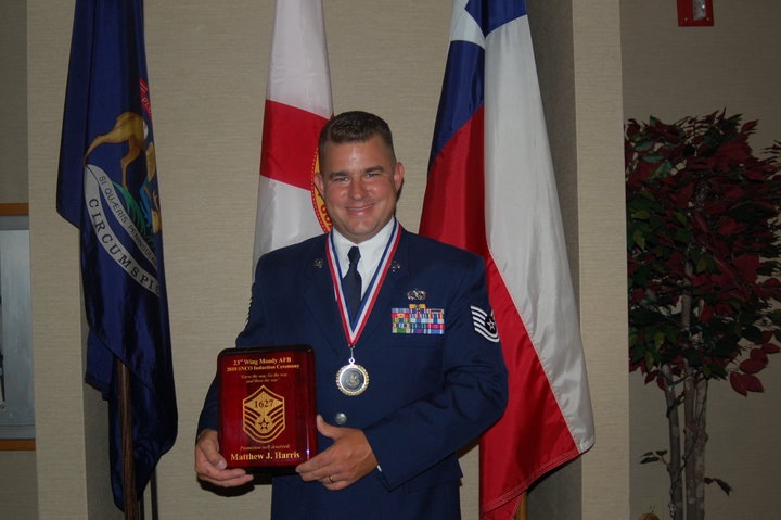 23rd Wing Moody AFB - Matthew J. Harris award recipient