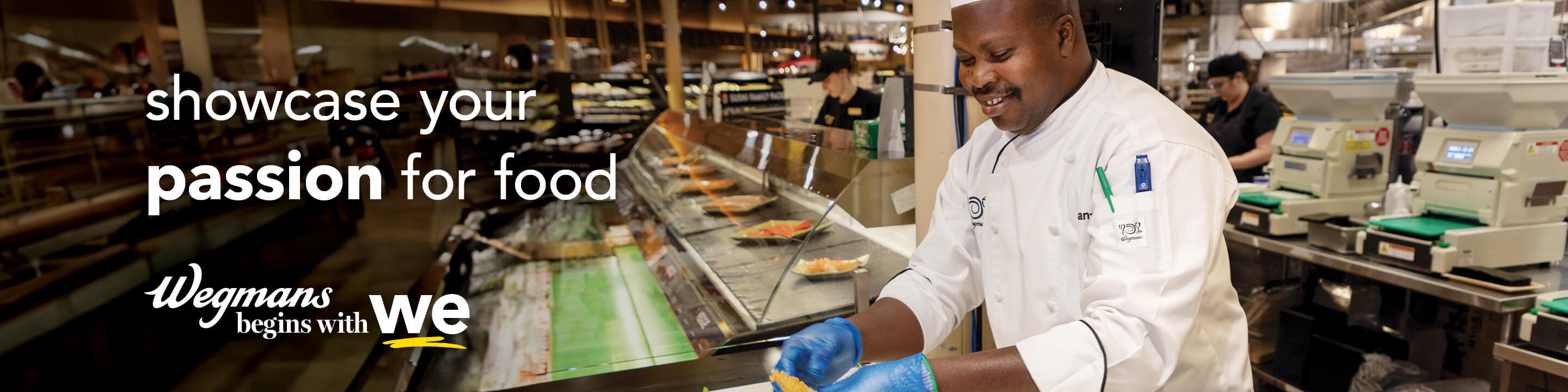 We are hiring leaders and innovators. Wegmans begins with we.