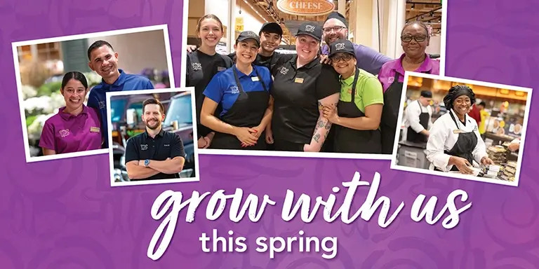 Wegmans - Grow with us this spring.