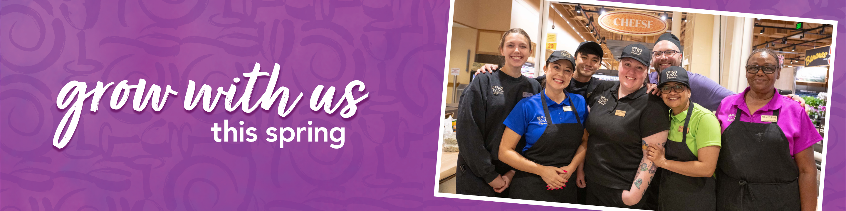 Grow with us this spring