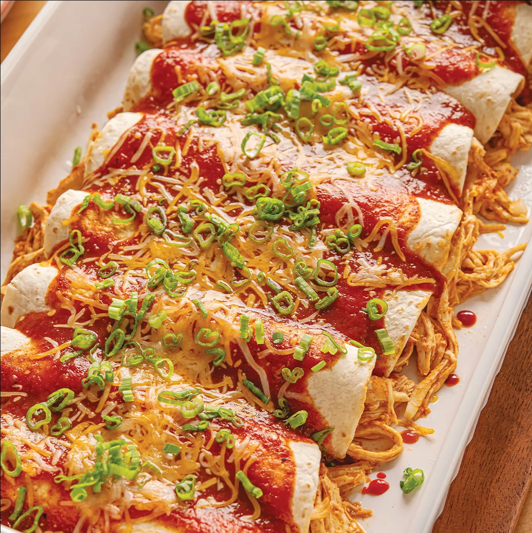 Hot Zones Slow Cooked Enchiladas