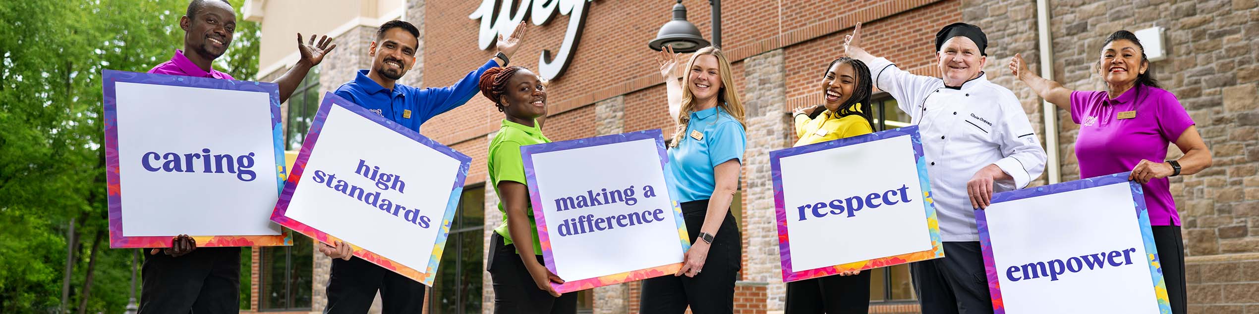 Wegmans begins with We