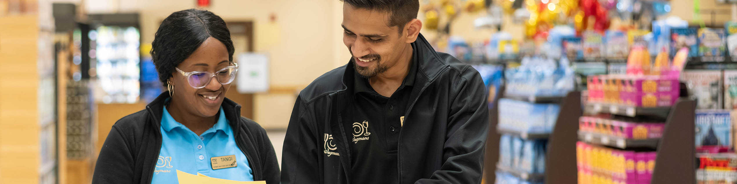 Wegmans begins with We