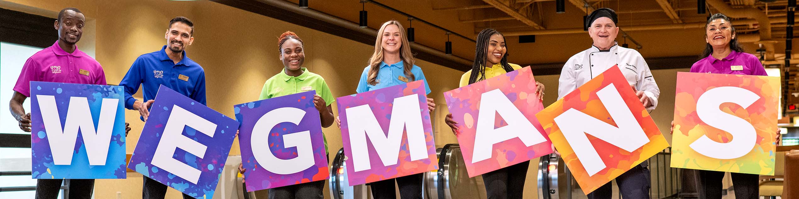 Wegmans begins with We