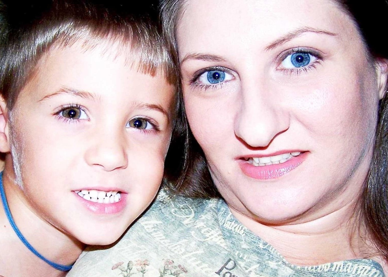 Photo of Dawn and her son, Matt. 