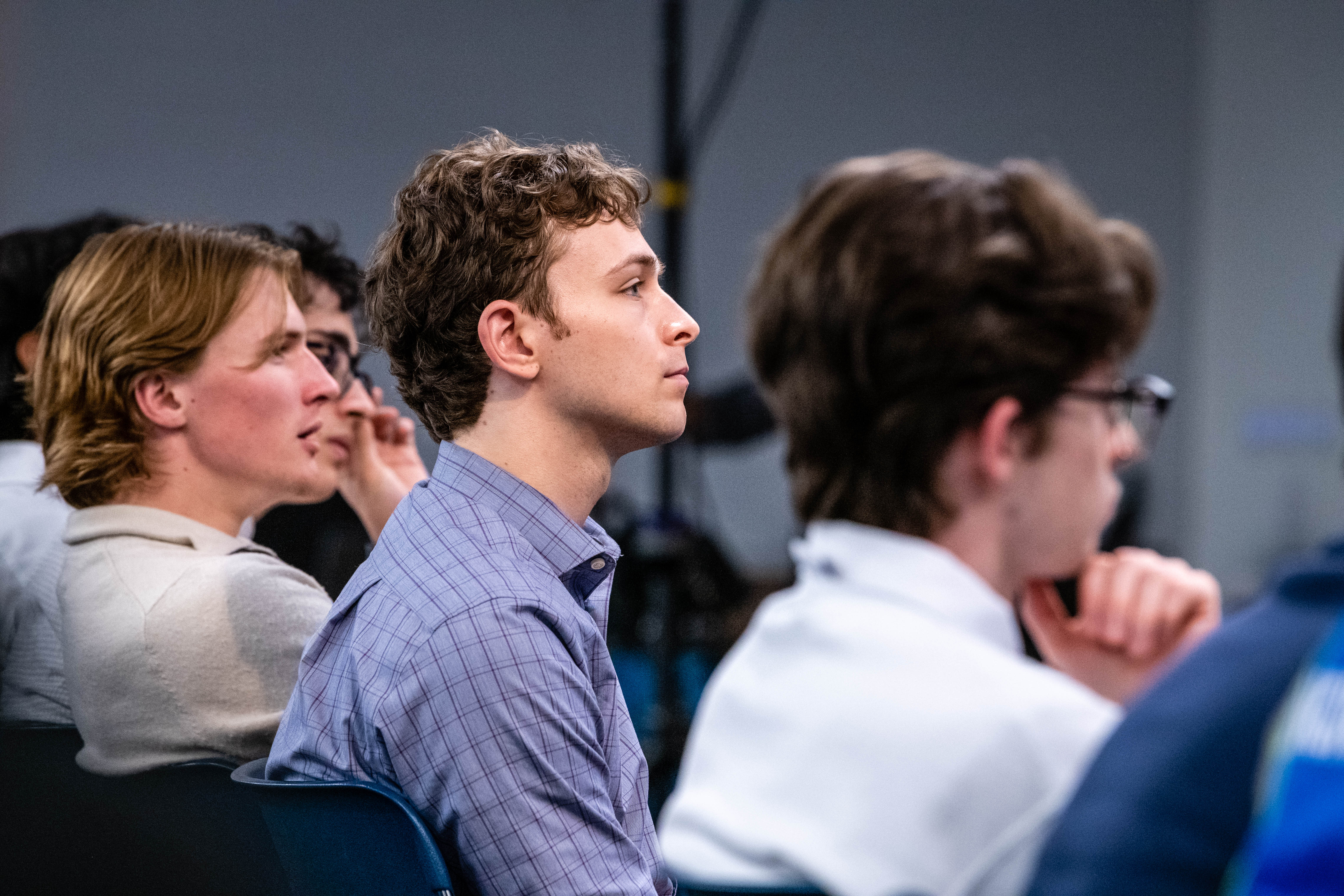 Andrew Takacs learning from Boeing experts