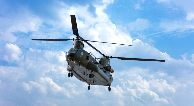 Chinook airplane